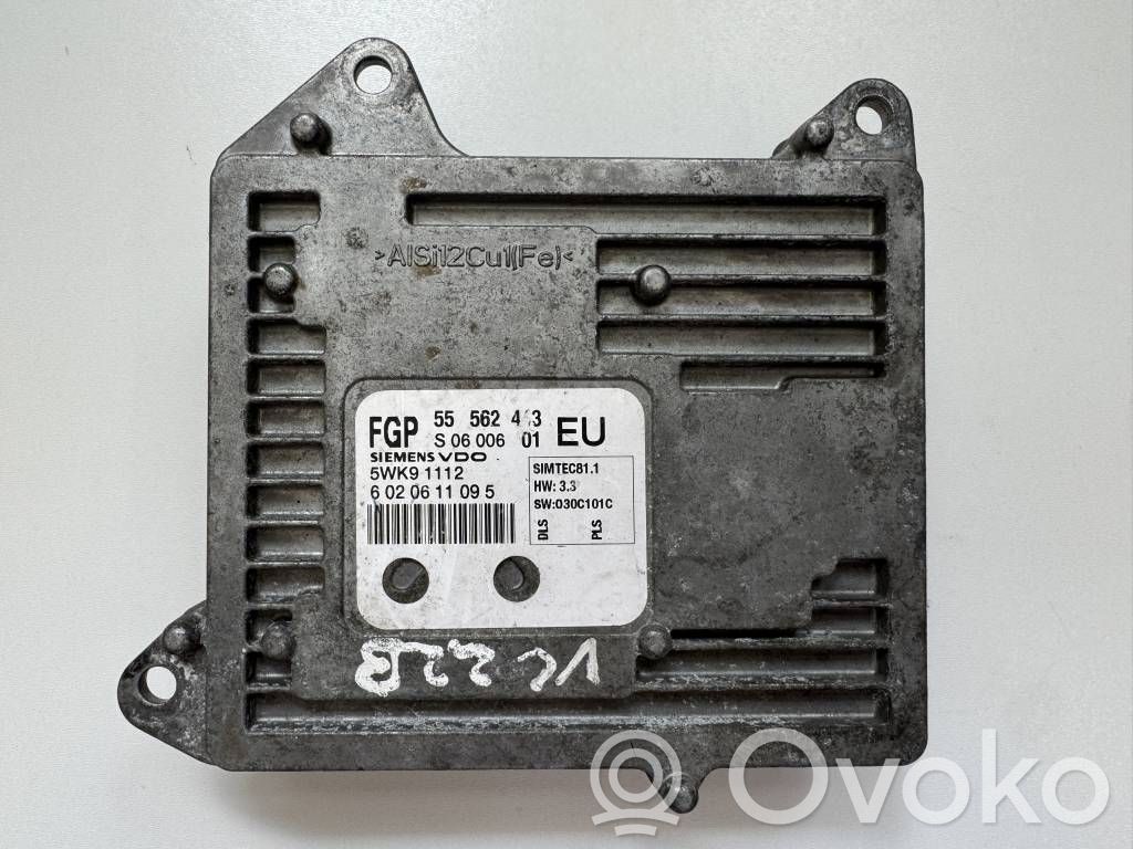 Opel Vectra C Engine control unit/module 