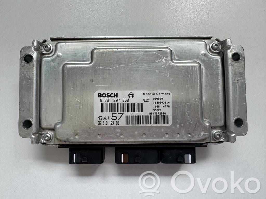 Citroen C3 Pluriel Engine control unit/module 