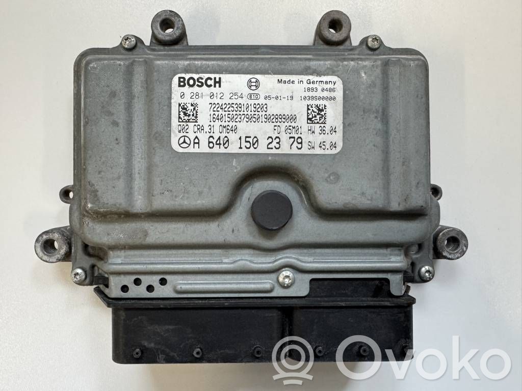 Mercedes-Benz A W169 Engine control unit/module 