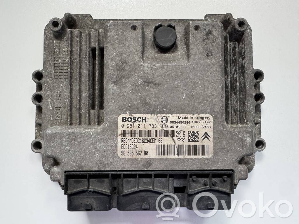 Peugeot 206 Engine control unit/module 