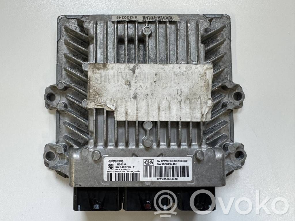 Citroen C4 I Engine control unit/module 