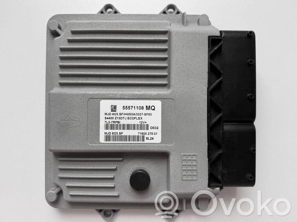 Engine control unit/module   55571108MQ,55571108,MJD603SF,MJD6O3SF