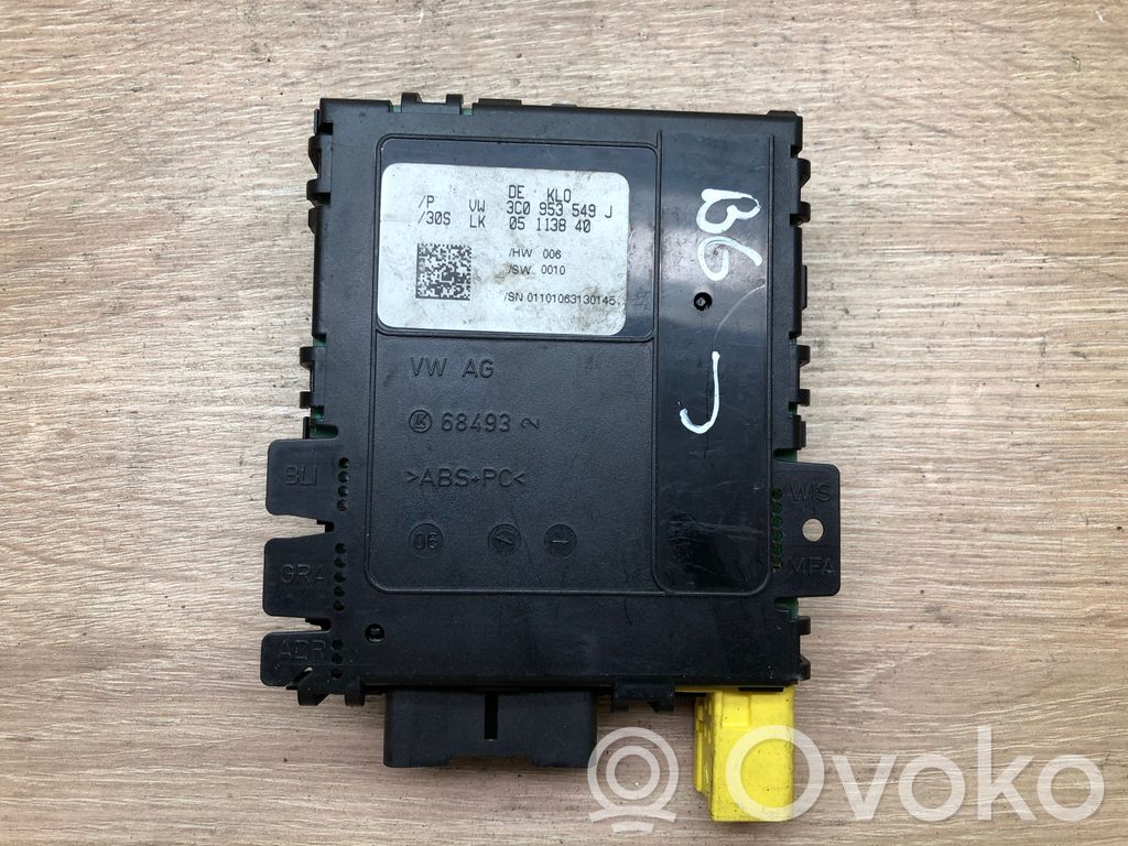 Sensor de ángulo de dirección   3C0953549J,05113840
