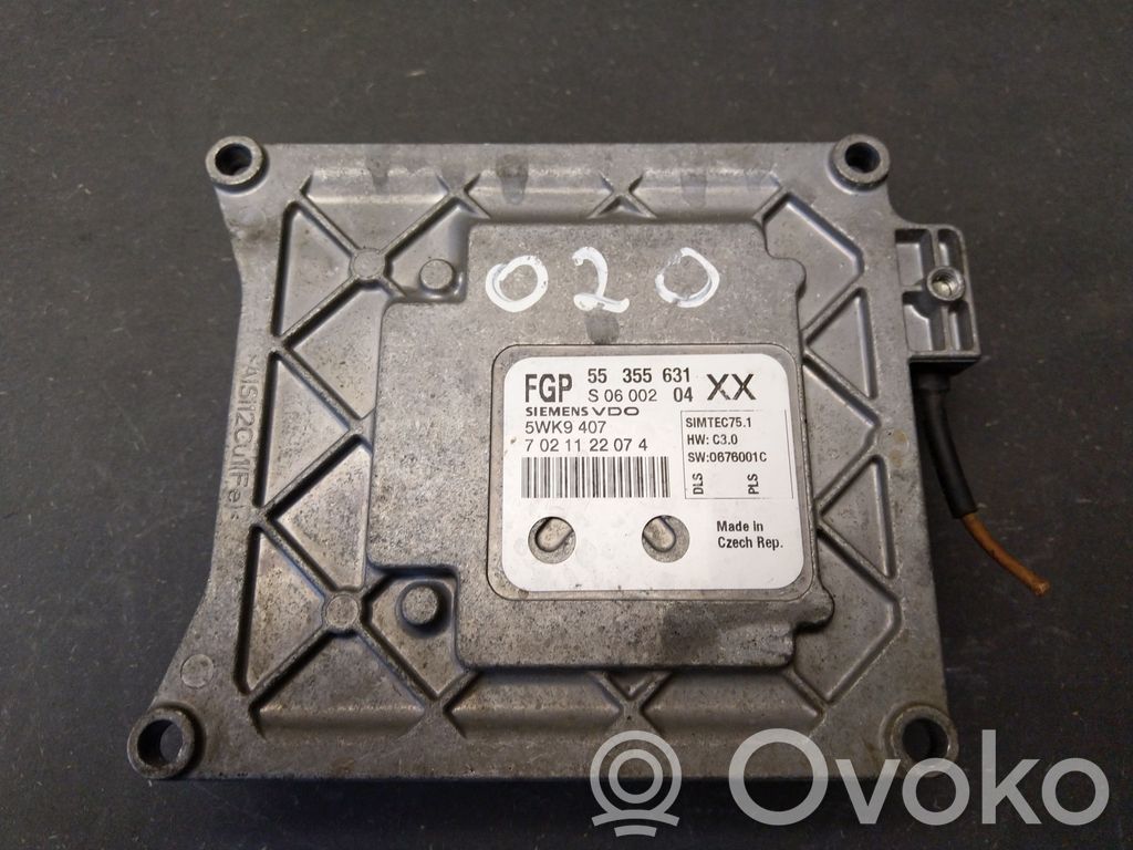 Engine control unit/module   55355631,7021122074