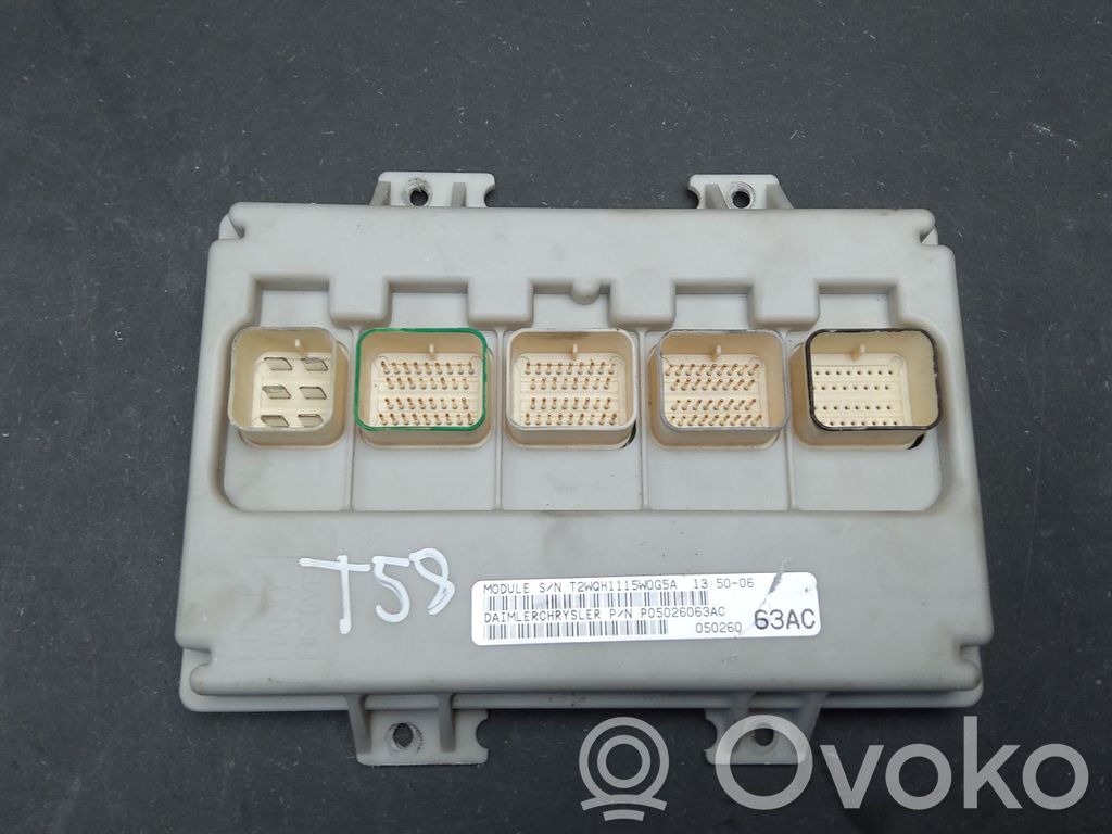 Chrysler Voyager Moduł / Sterownik komfortu 