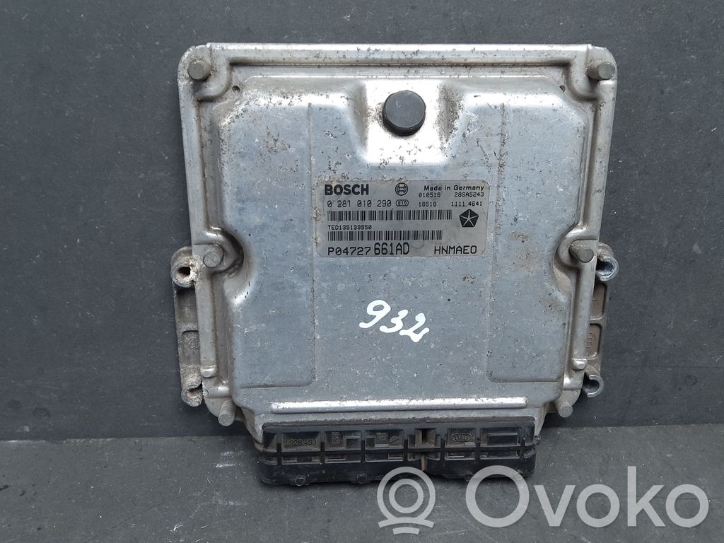 Chrysler Voyager Engine control unit/module ECU 