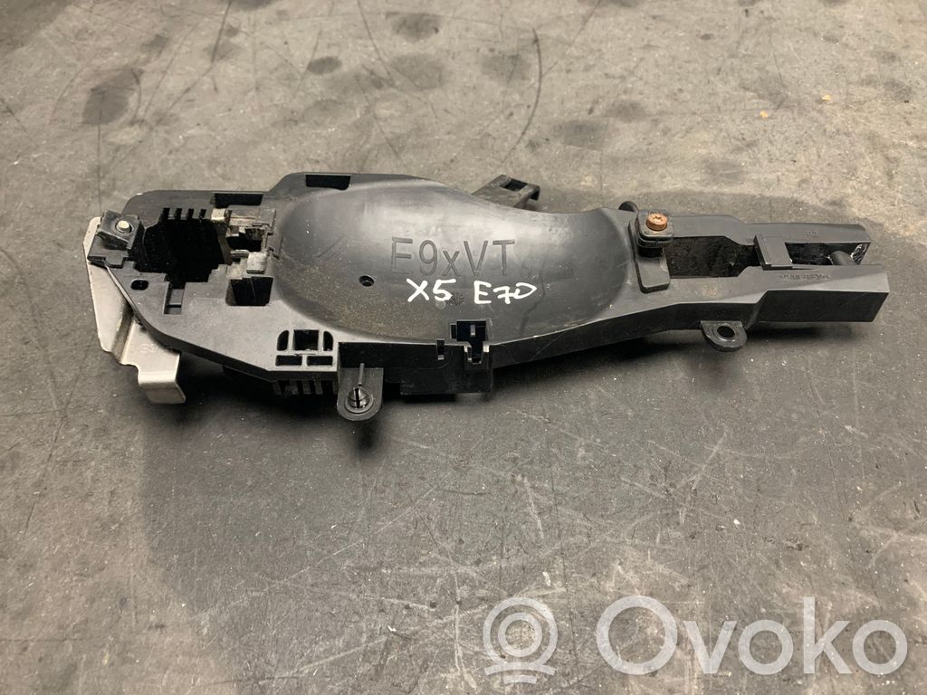 BMW X5 E70 Support extérieur, poignée de porte arrière 