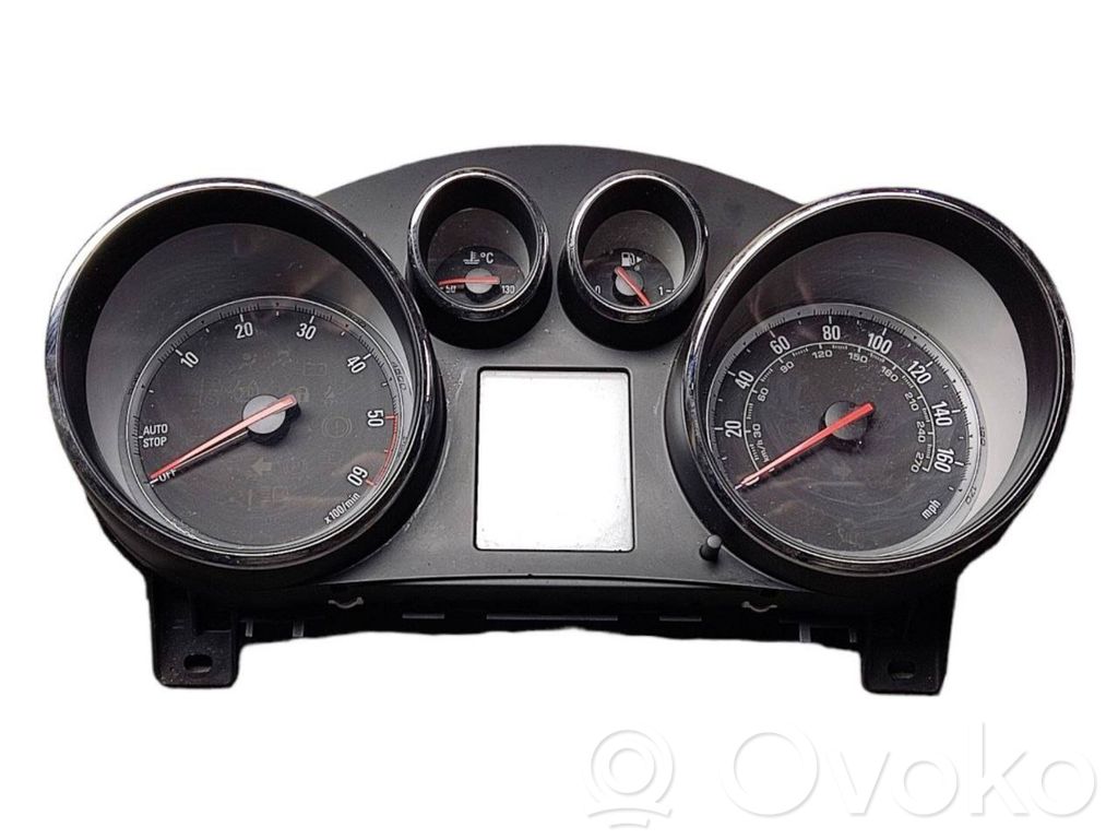 Opel Astra J Velocímetro (tablero de instrumentos) 