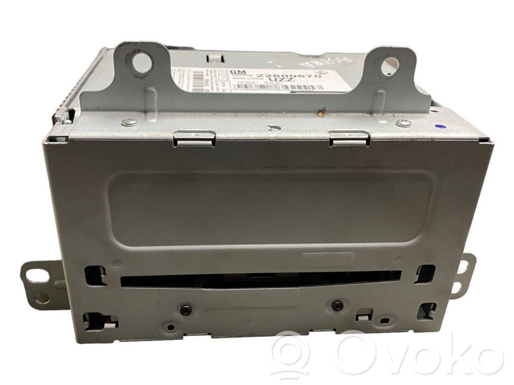 Opel Astra J Radio/CD/DVD/GPS head unit 