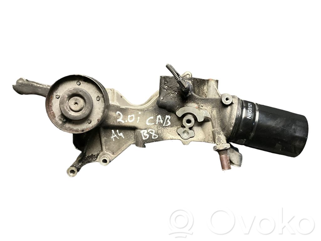 Audi A4 S4 B8 8K Mocowanie / uchwyt filtra oleju 