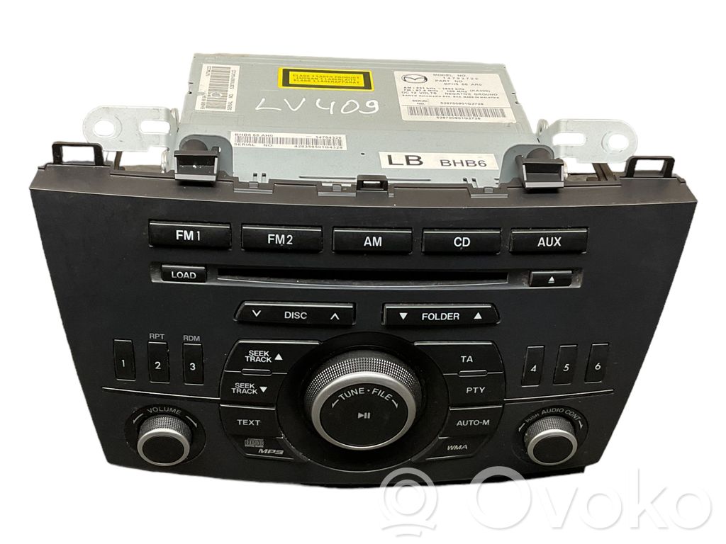 Mazda 3 II Panel / Radioodtwarzacz CD/DVD/GPS 