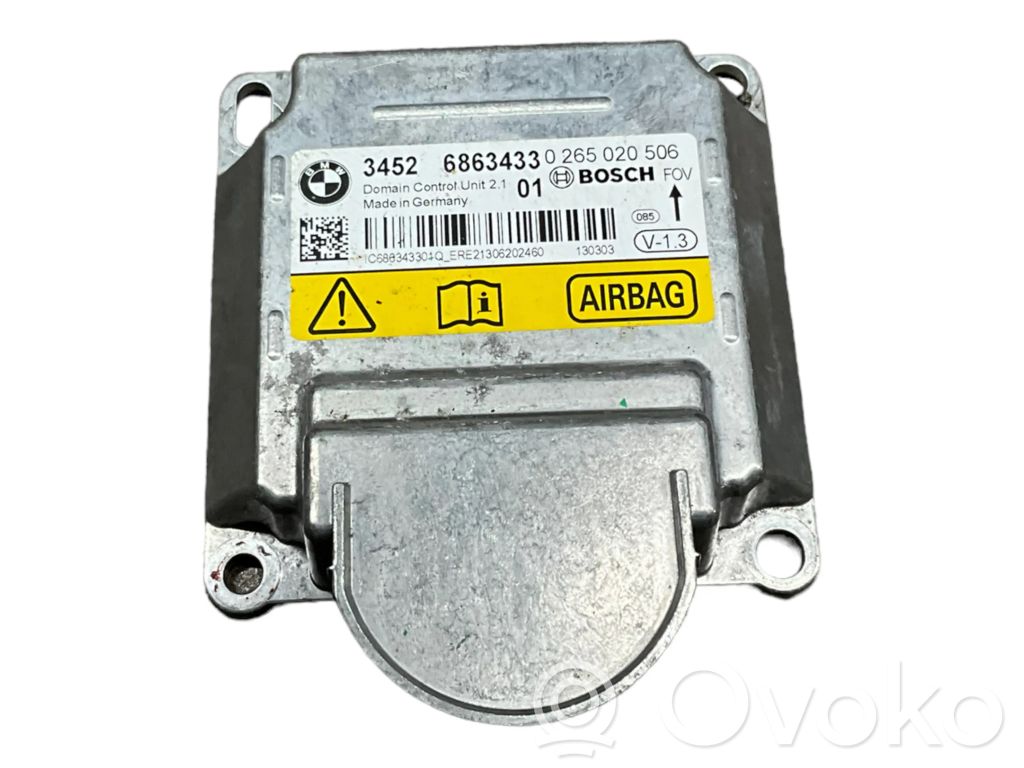 BMW 3 F30 F35 F31 Airbag control unit/module 