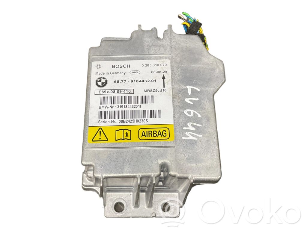 BMW 3 E90 E91 Unidad de control/módulo del Airbag 
