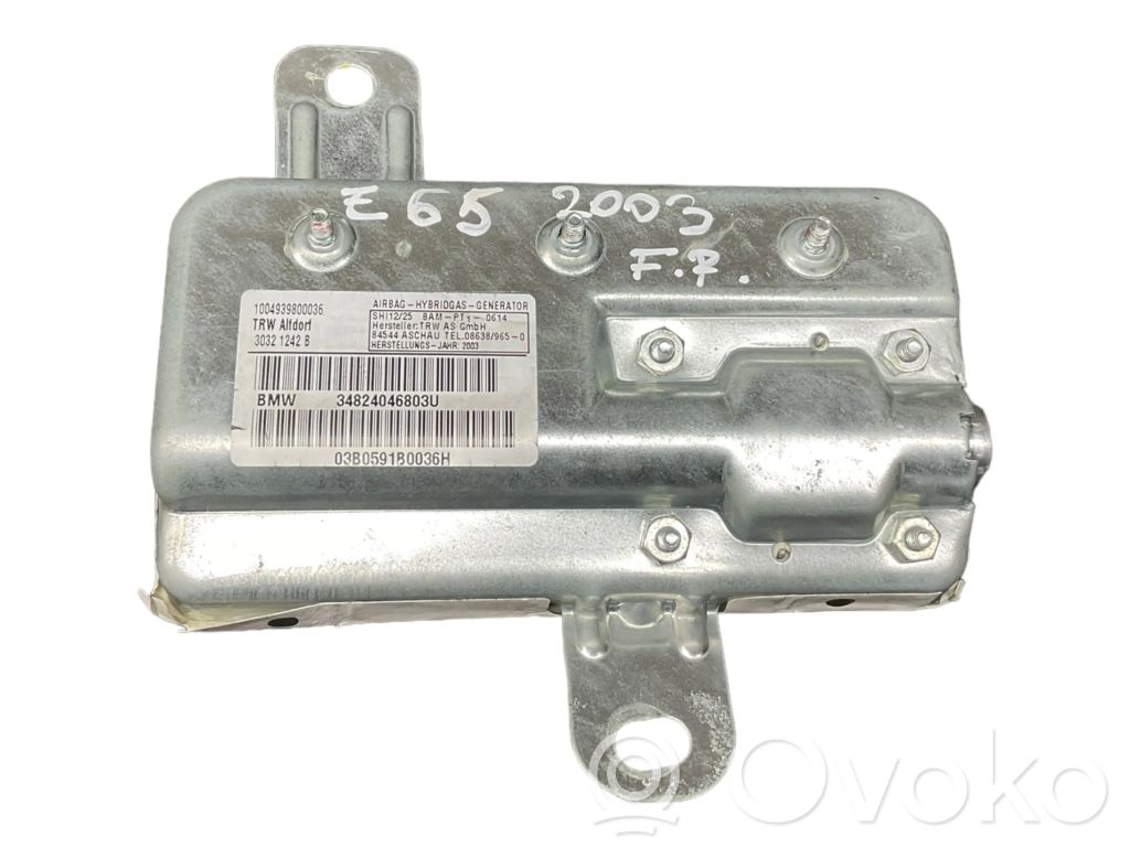 BMW 7 E65 E66 Airbag porte avant 