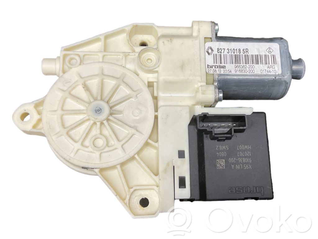 Renault Megane III Silnik regulatora szyby drzwi przednich 