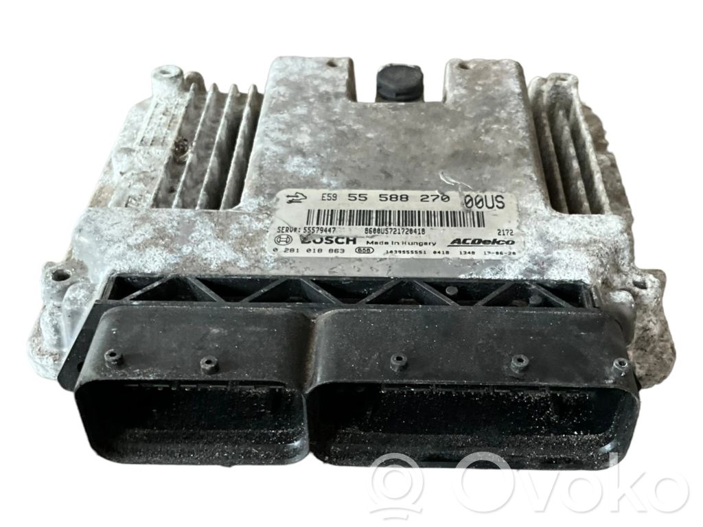 Opel Corsa D Engine control unit/module 