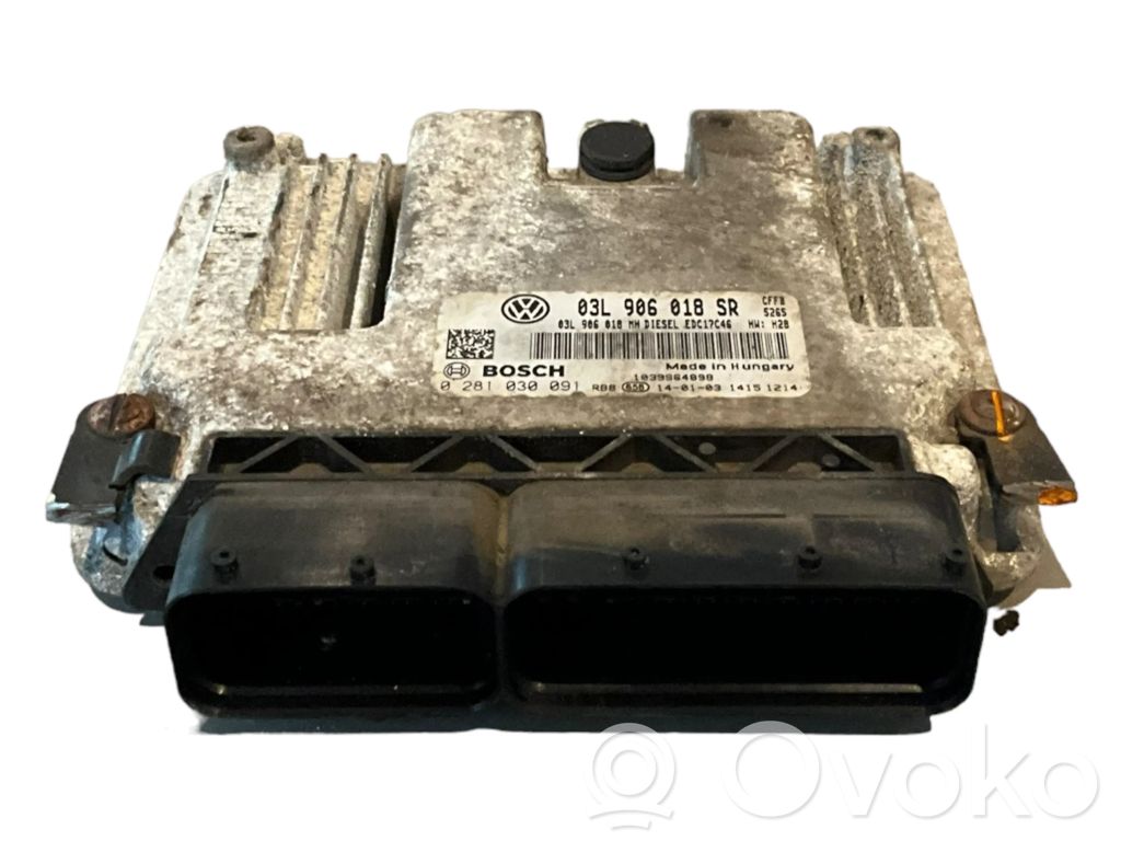 Skoda Superb B6 (3T) Engine control unit/module ECU 