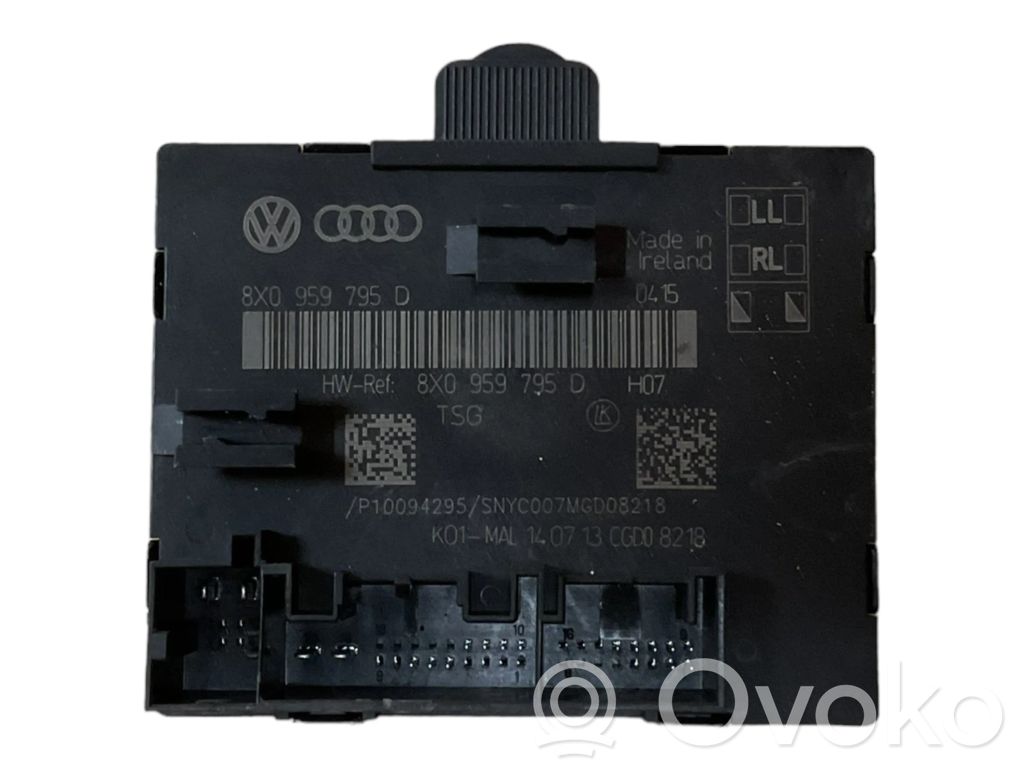Audi A1 Other control units/modules 