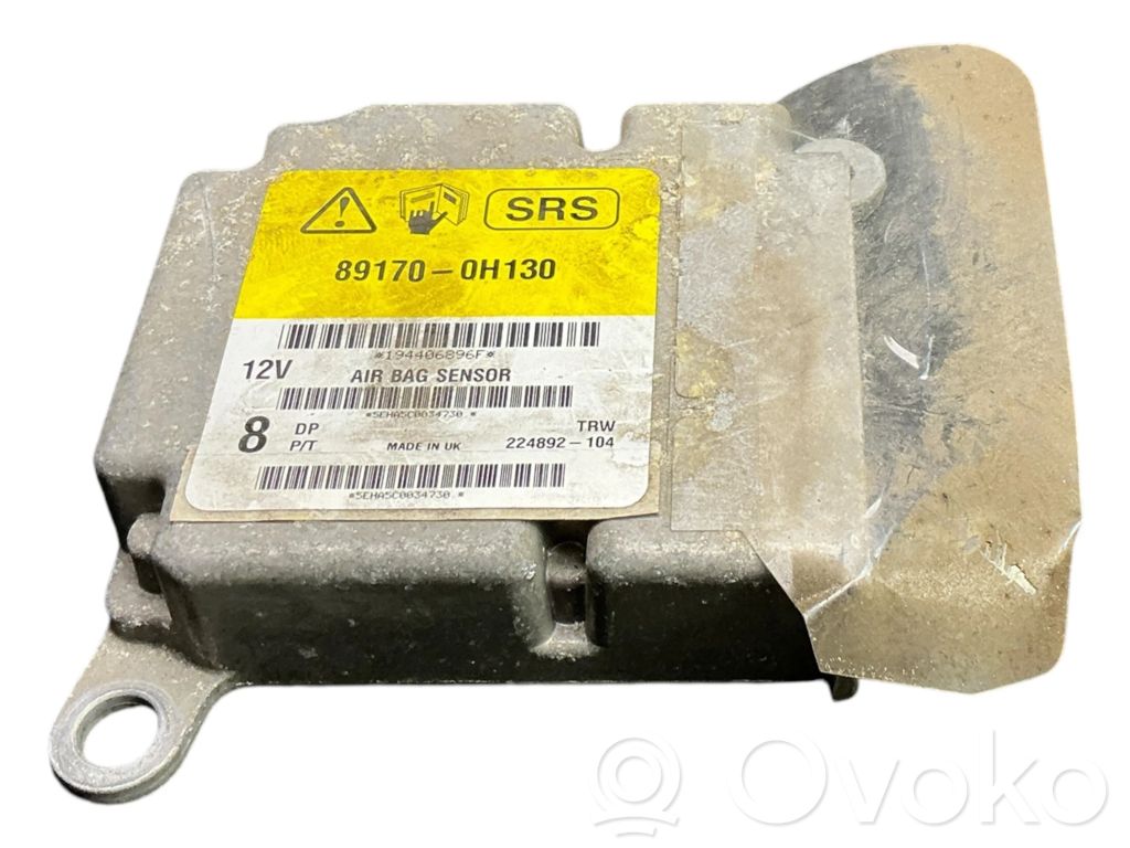 Citroen C1 Airbag control unit/module 
