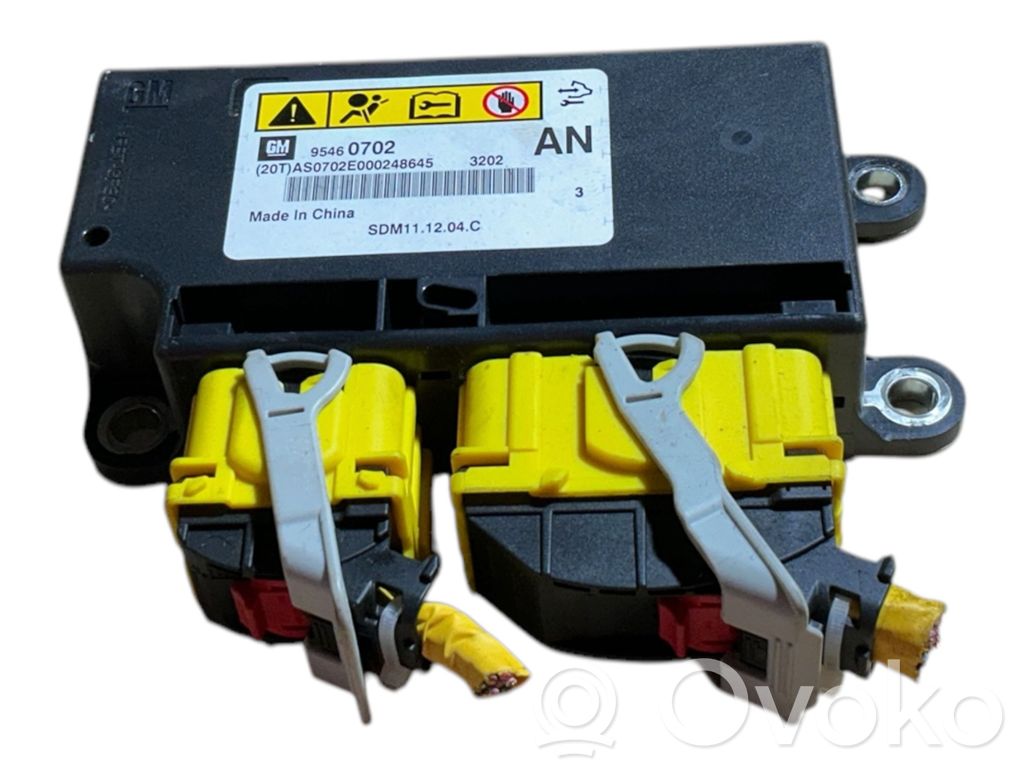 Opel Antara Sterownik / Moduł Airbag 