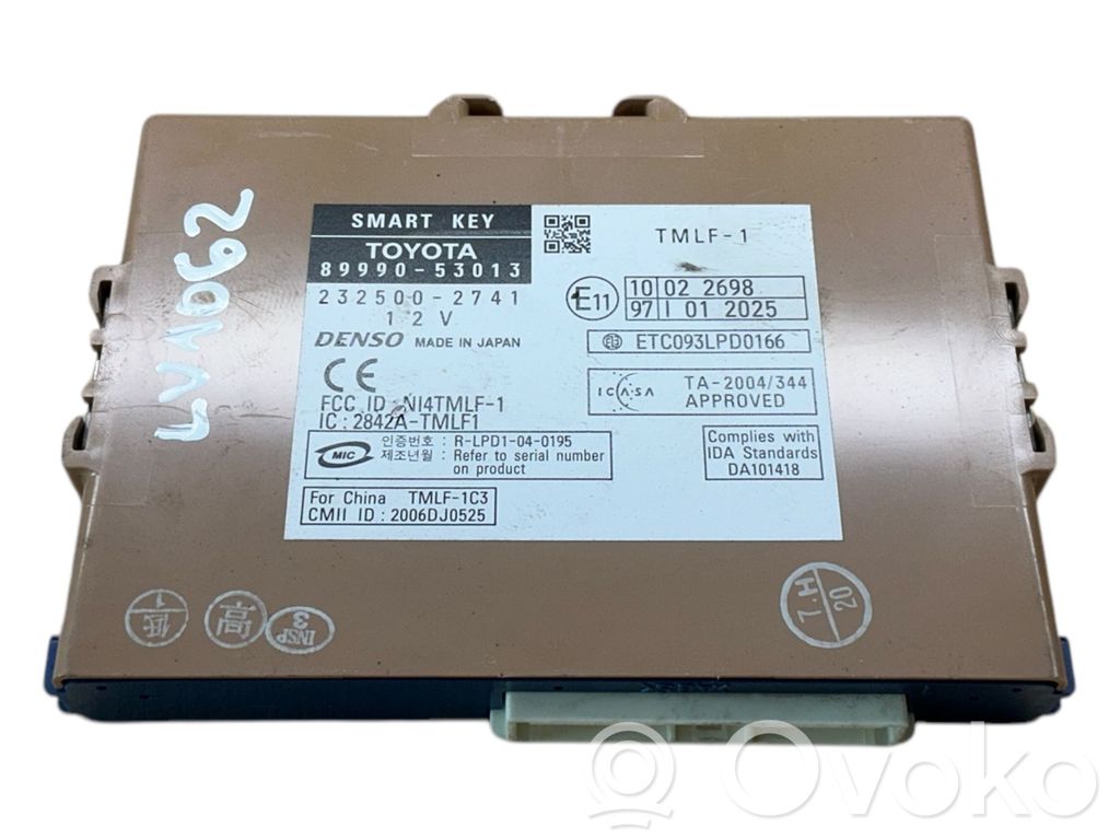 Lexus IS 220D-250-350 Centralina/modulo keyless go 