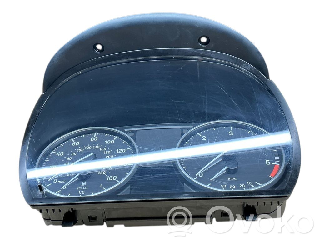 BMW 3 E90 E91 Speedometer (instrument cluster) 