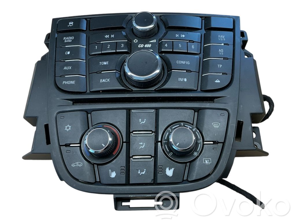 Opel Astra J Head unit multimedia control 