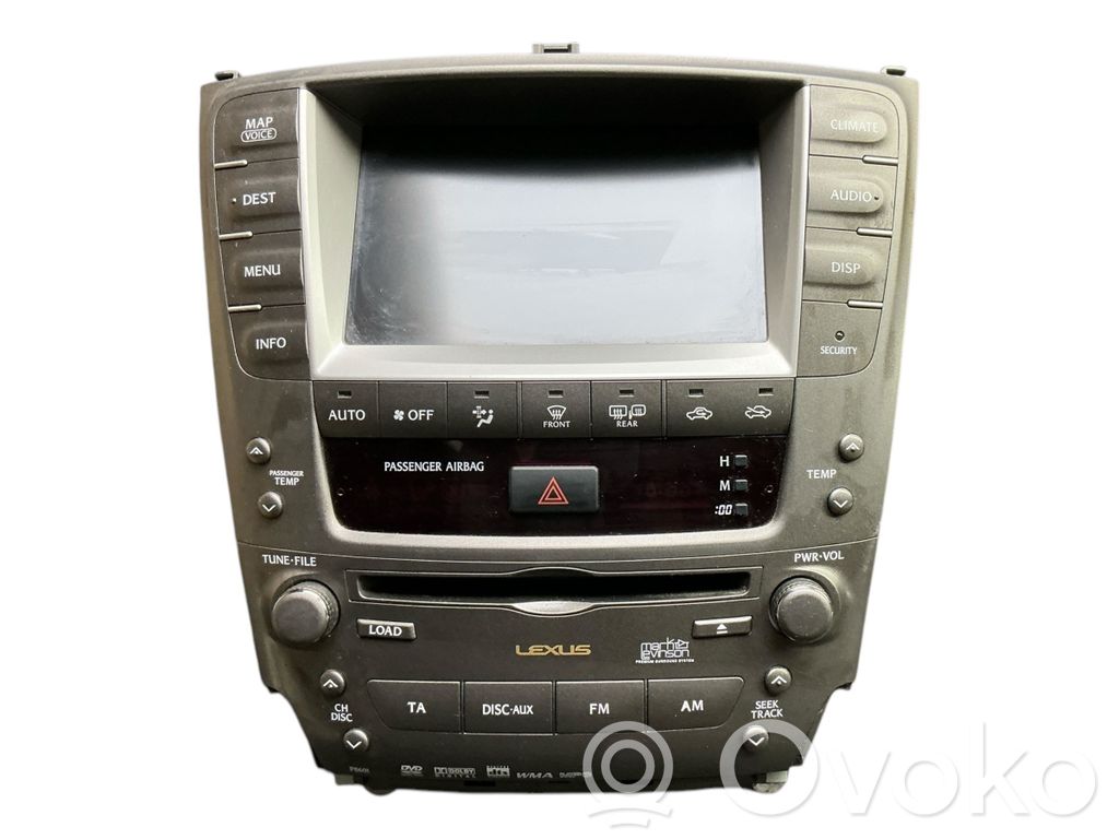 Lexus IS 220D-250-350 Panel / Radioodtwarzacz CD/DVD/GPS 