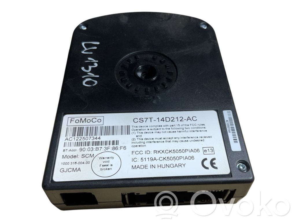 Bluetooth modulis   CS7T14D212AC,AC122507344,9003B73F
