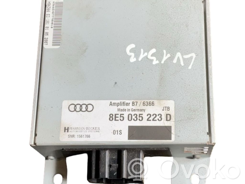 Audi A4 S4 B7 8E 8H Wzmacniacz audio 