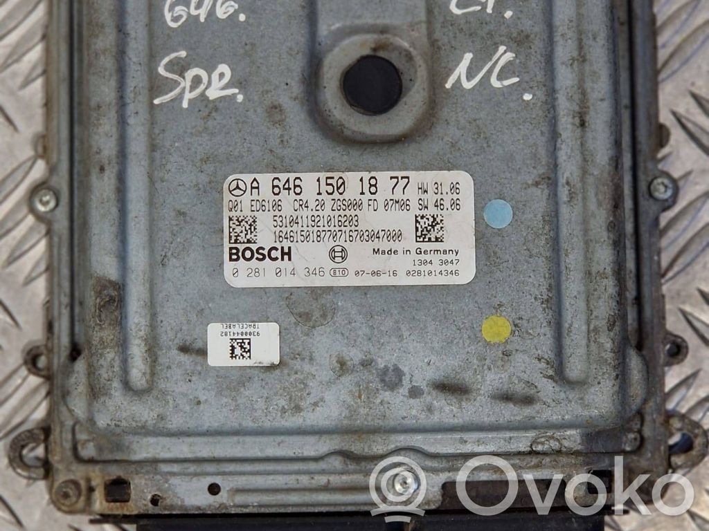 Mercedes-Benz Sprinter W906 Engine control unit/module 