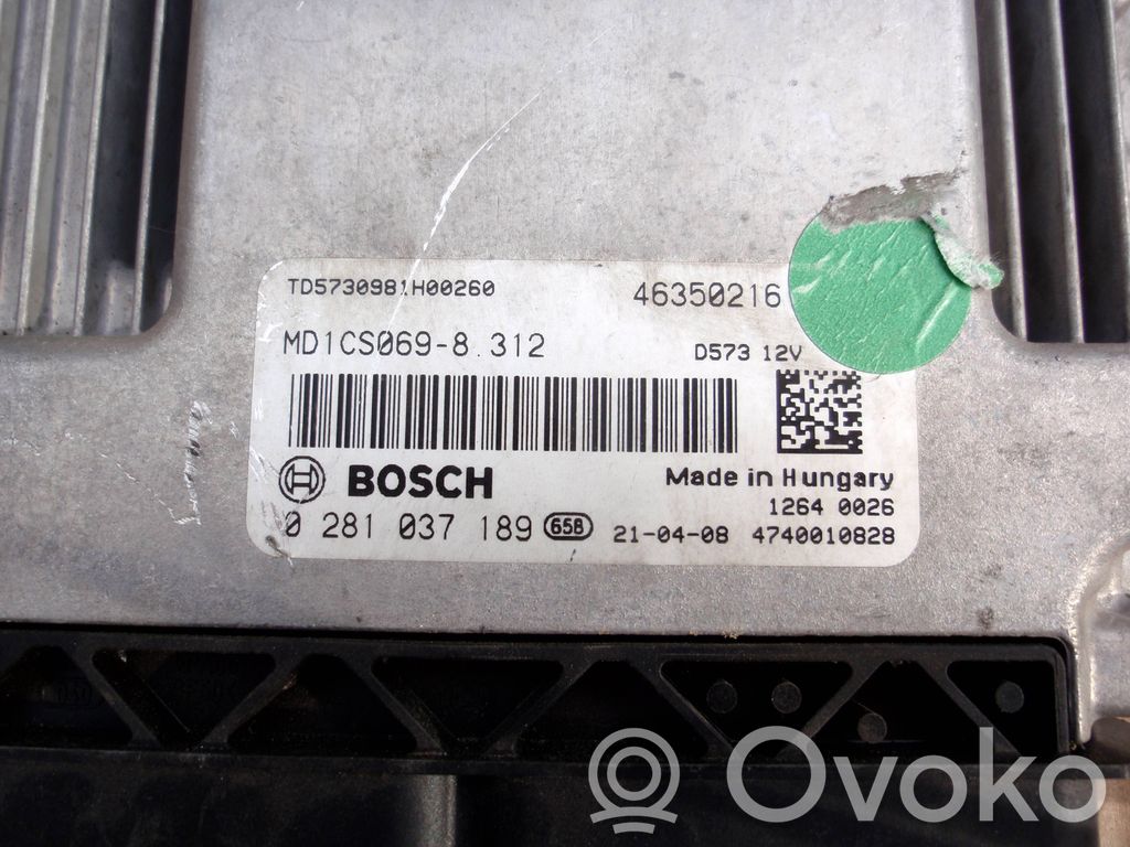 Fiat Ducato Engine control unit/module ECU 
