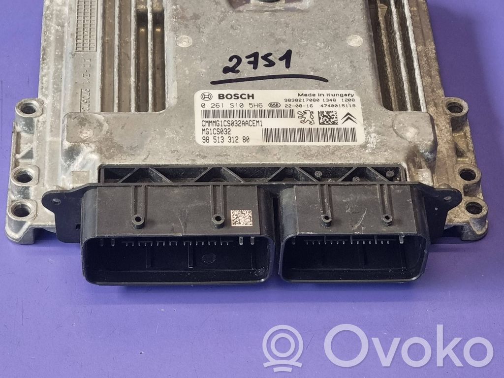 Opel Corsa F Engine control unit/module 