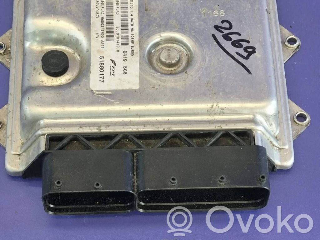 Engine control unit/module ECU   51880177