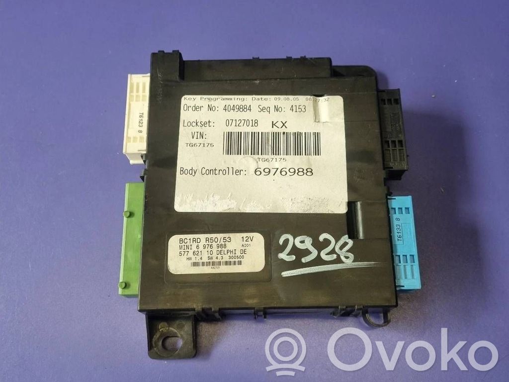 Mini One - Cooper R50 - 53 Central body control module 