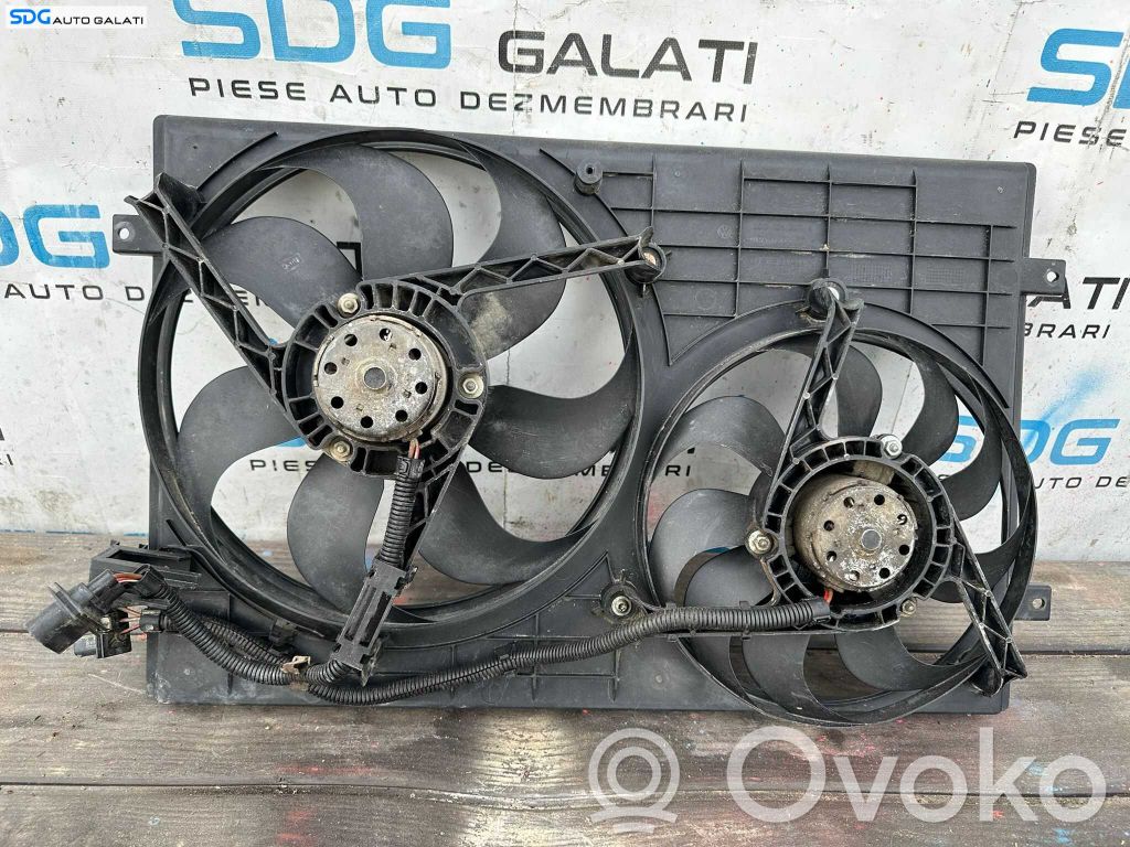 Volkswagen Polo IV 9N3 Ventilator electric răcire radiator 