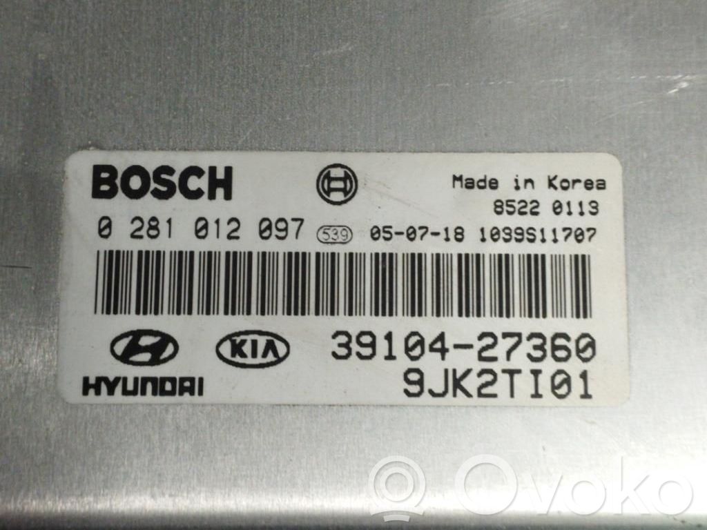 KIA Sportage Engine control unit/module 