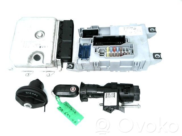 Fiat 500 Engine ECU kit and lock set 