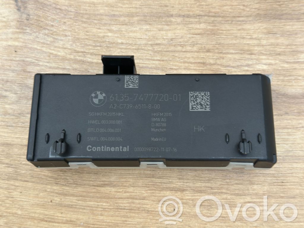 Sterownik / Moduł elektrycznej klapy tylnej / bagażnika   7477720,A2C739651180