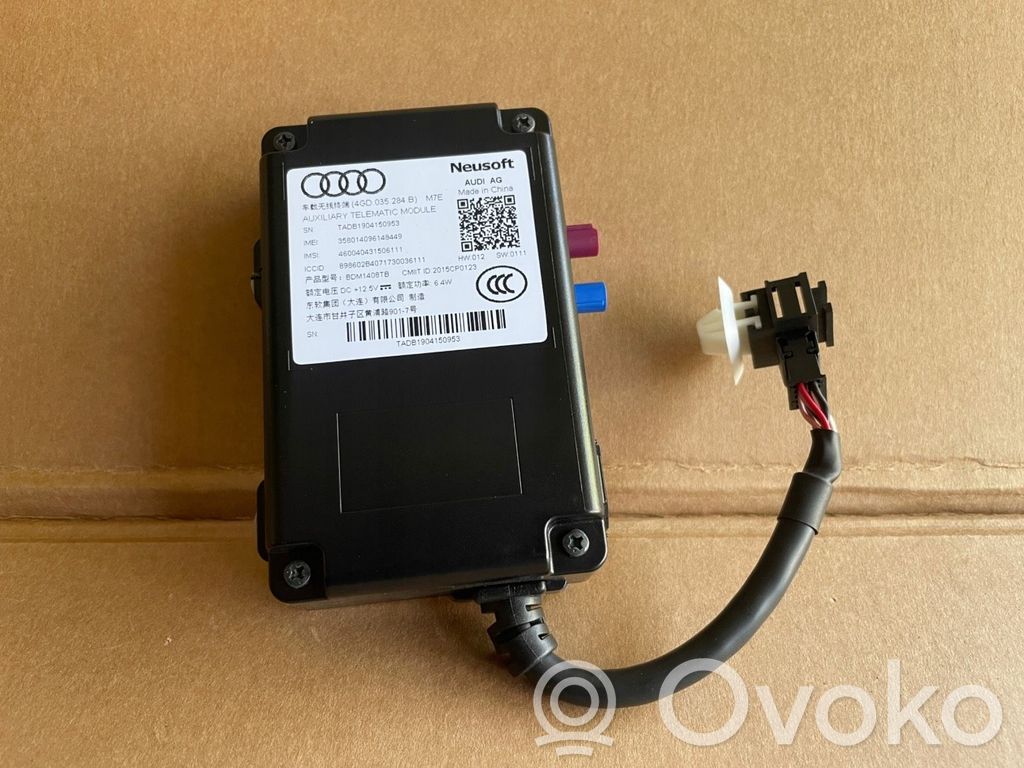 Other control units/modules   4GD035284B