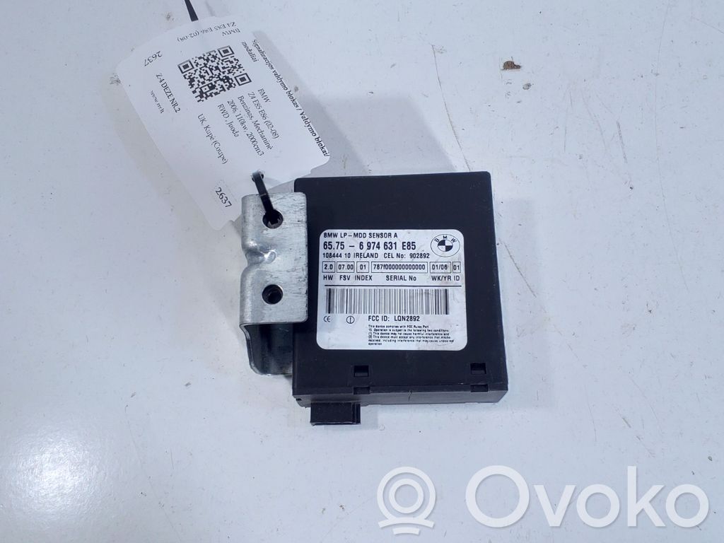 BMW Z4 E85 E86 Alarm control unit/module 