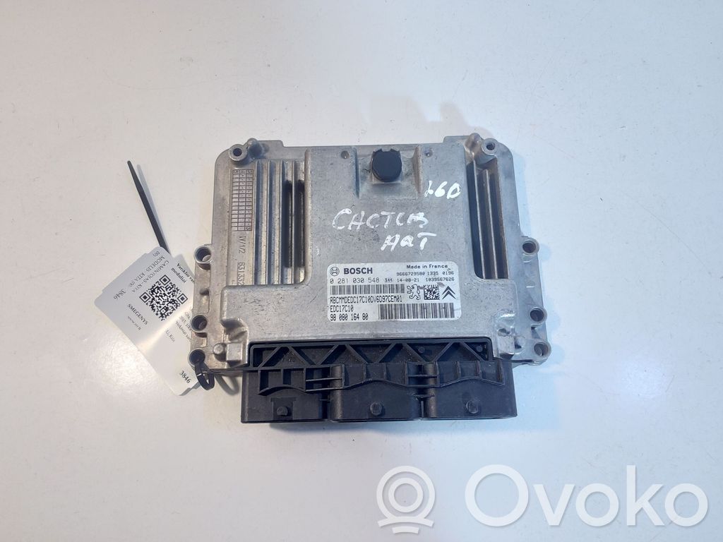 Citroen C4 Cactus Engine control unit/module 