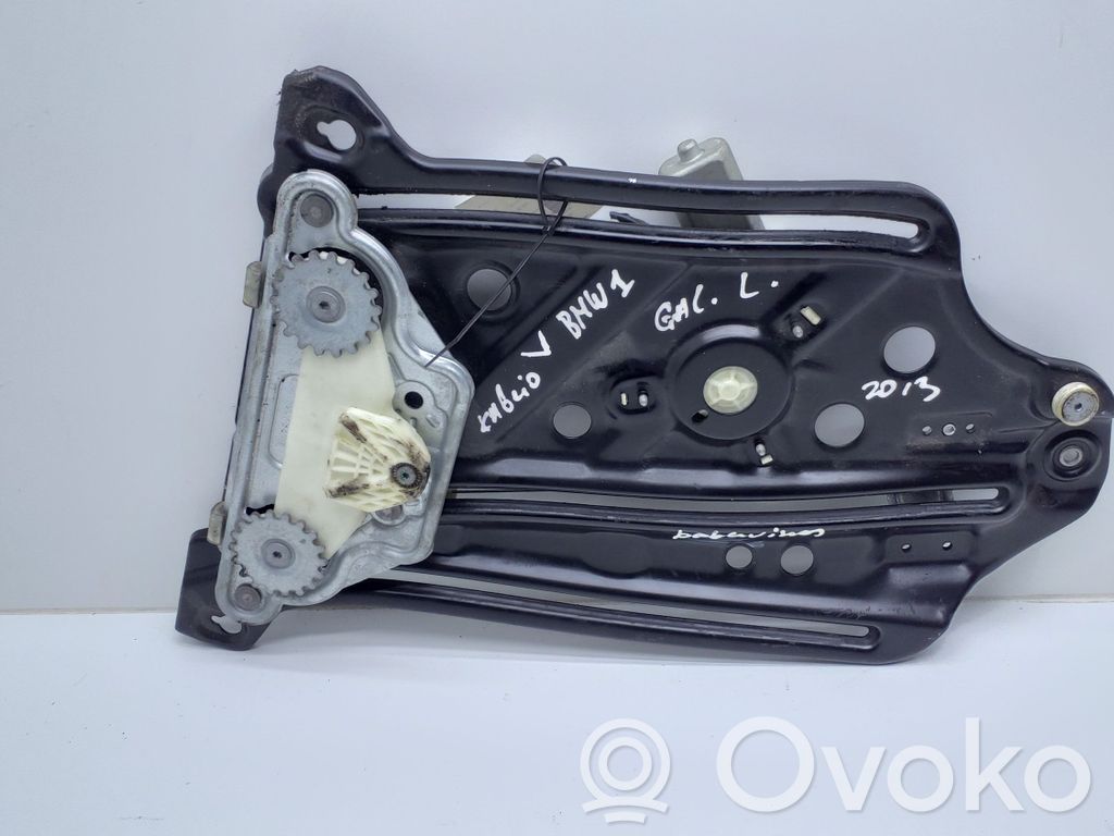 BMW 1 E82 E88 Rear door window regulator with motor 