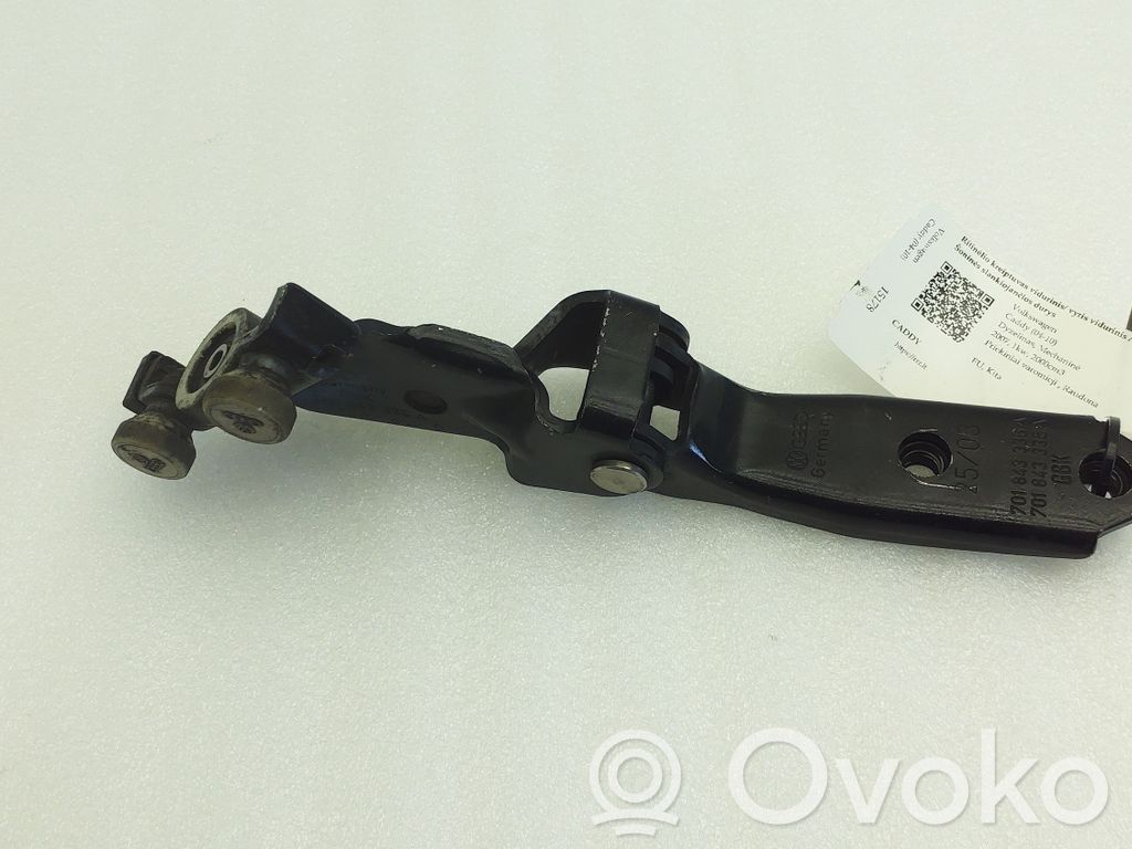 Volkswagen Caddy Sliding door middle roller runner 