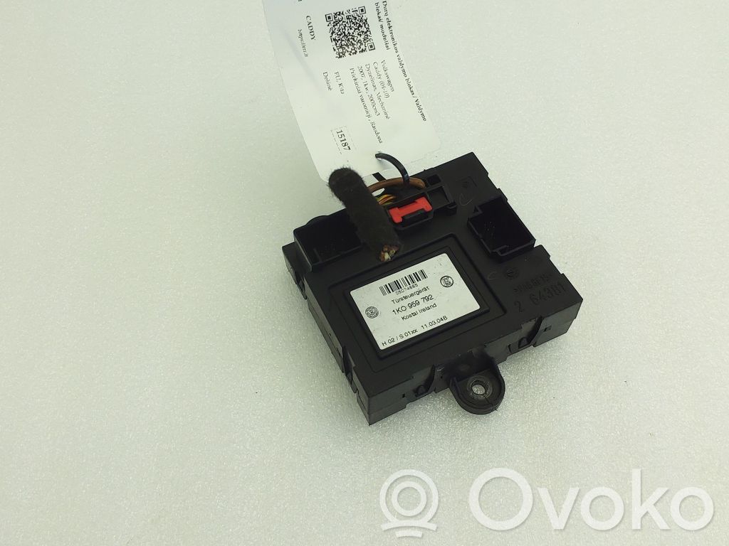 Volkswagen Caddy Door control unit/module 