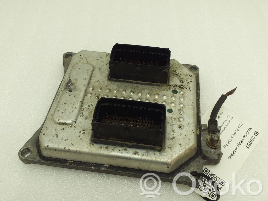 Alfa Romeo 159 Engine control unit/module 