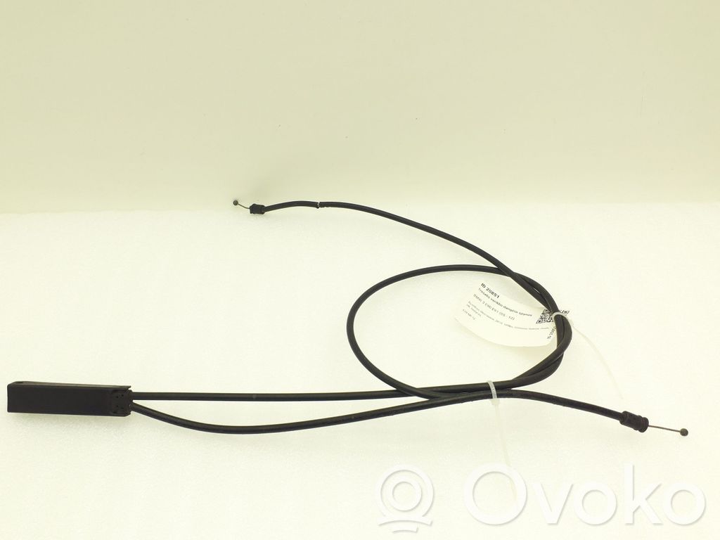 BMW 3 E90 E91 Engine bonnet/hood lock release cable 