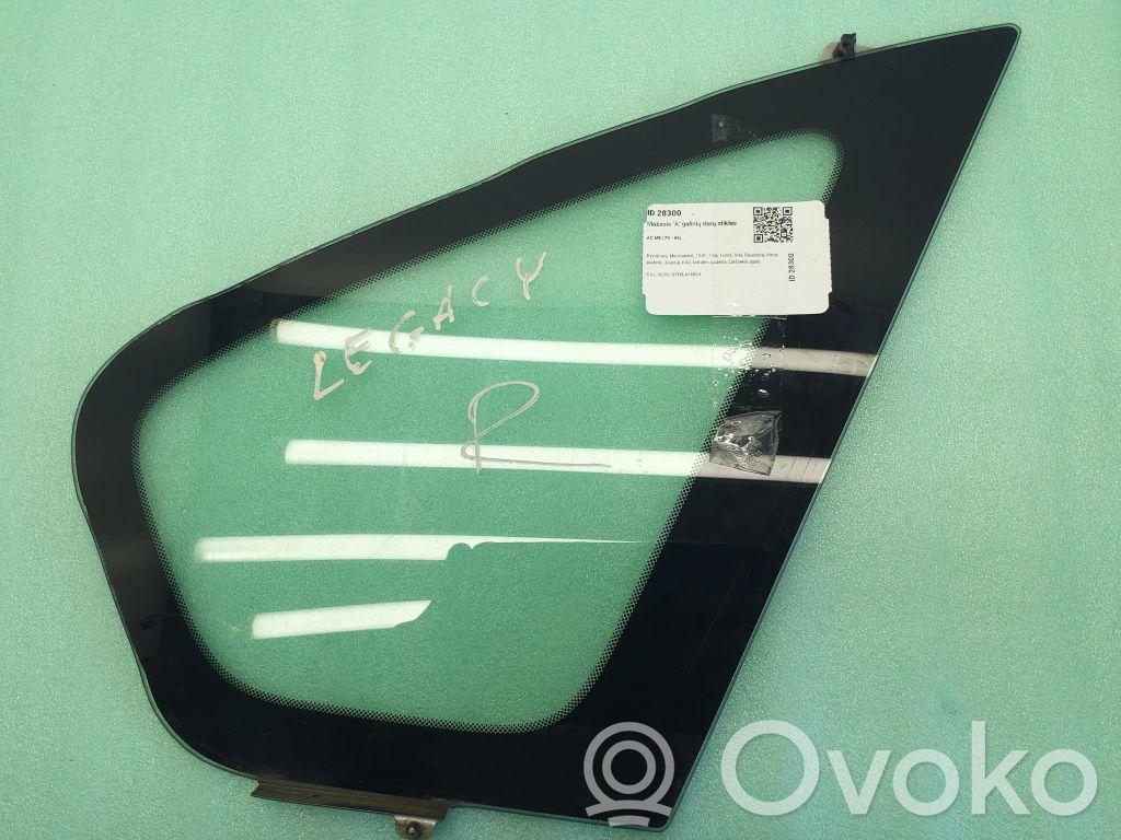 Subaru Legacy Rear vent window glass 