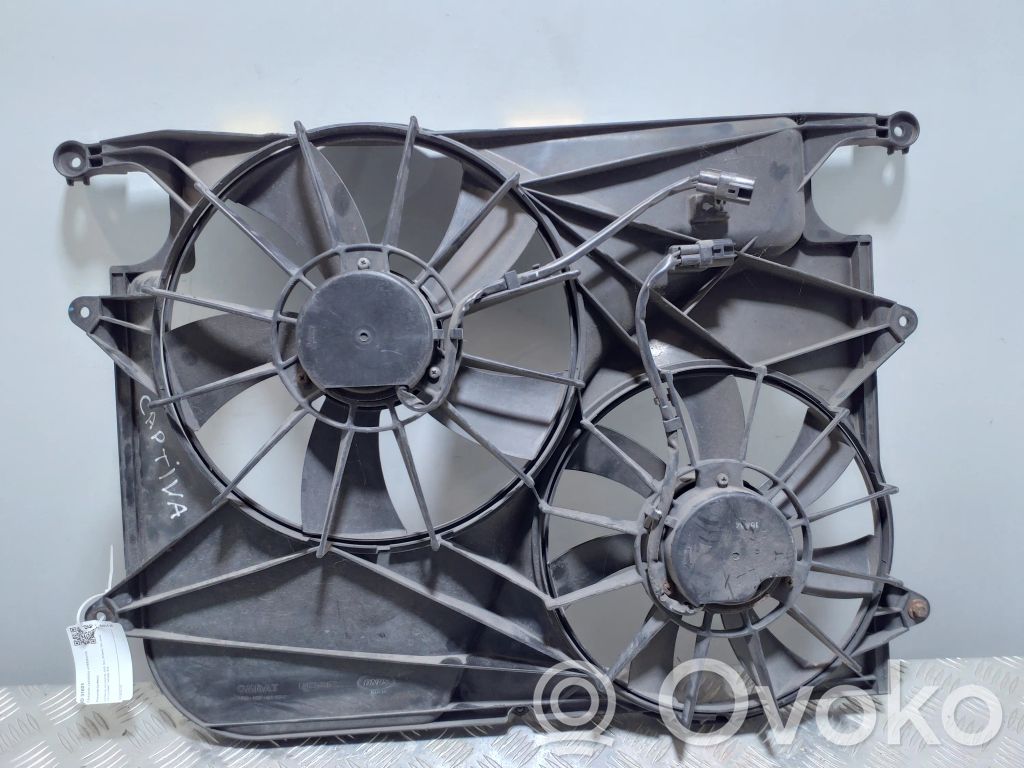 Chevrolet Captiva Elektrisks radiatoru ventilators 