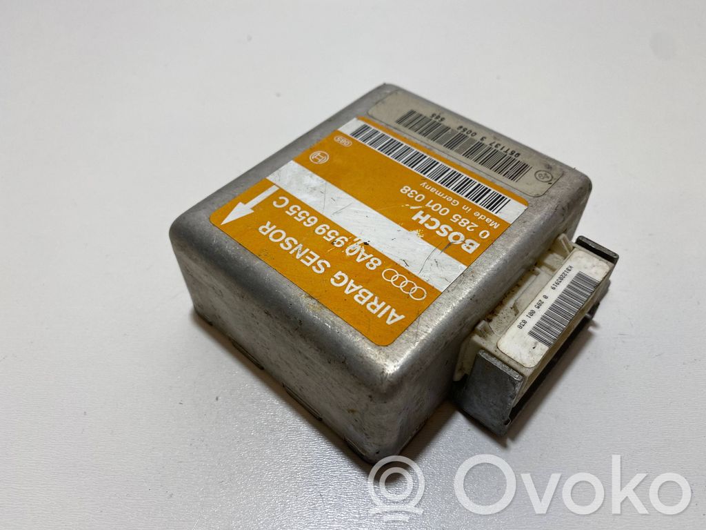 Airbag control unit/module   8A0959655C,0285001038